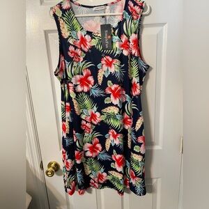 Summer Dress Women 2XL Beach Floral 
Sundress Casual Pockets Boho Dress …